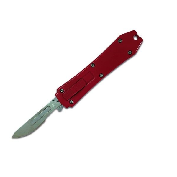 mini otf surgery knife, removable blade,pocket EDC keychain knives--SBM-SS001
