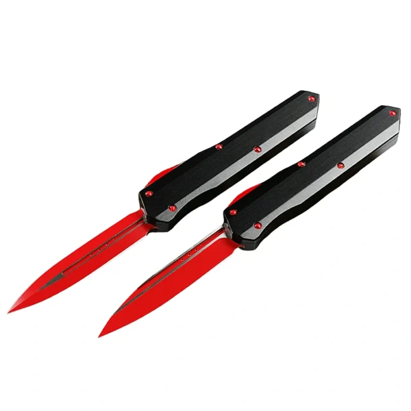 5.2INCH A2.DIGI-RED OTF AUTOMATIC KNIFE-CMT4