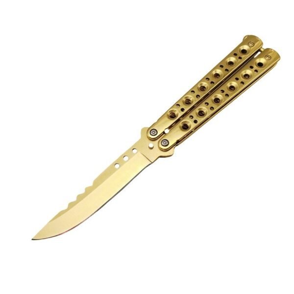 butterfly Balisong Knife Gold
