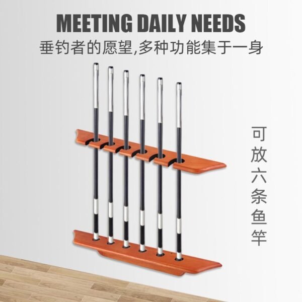 Fishing rod display stand