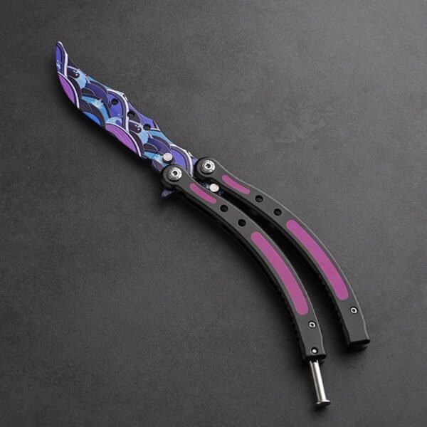 Butterflymesser Black Pearl - Taktisches Klappmesser in Premiumqualität