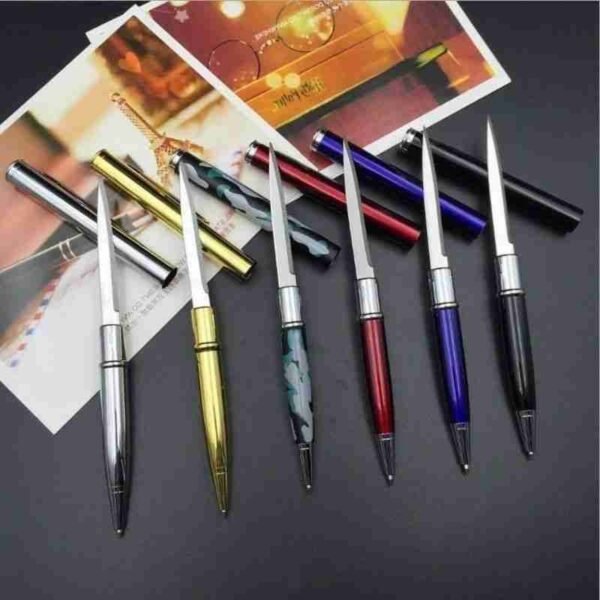 Compact concealed penknife hidden self defense blade